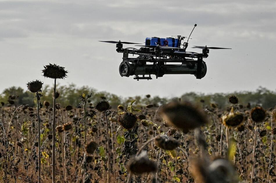 Rusia derribó decenas de drones ucranianos. Foto: Reuters.