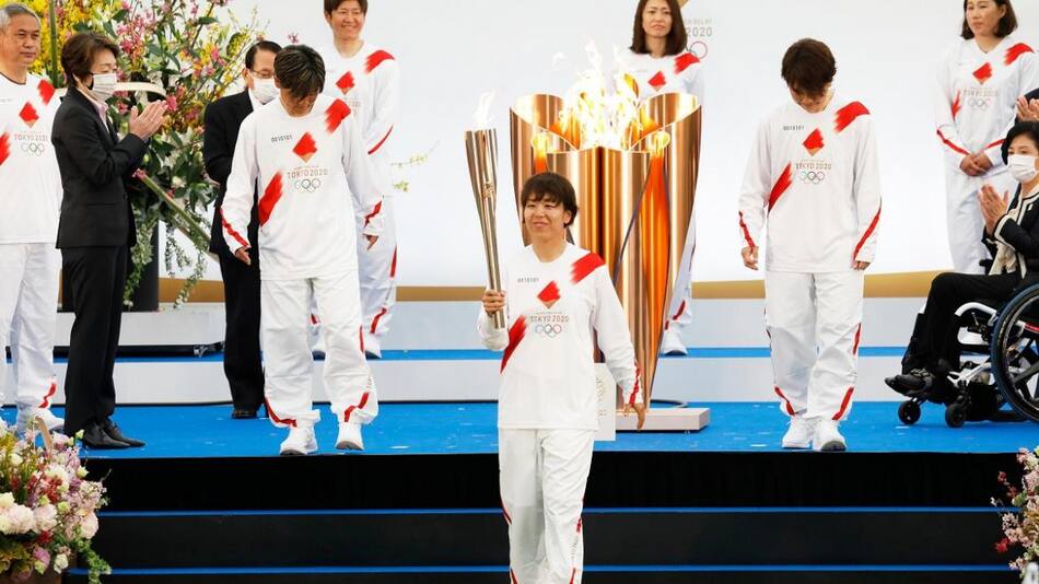 Antorcha olímpica Tokyo 2020, Reuters.