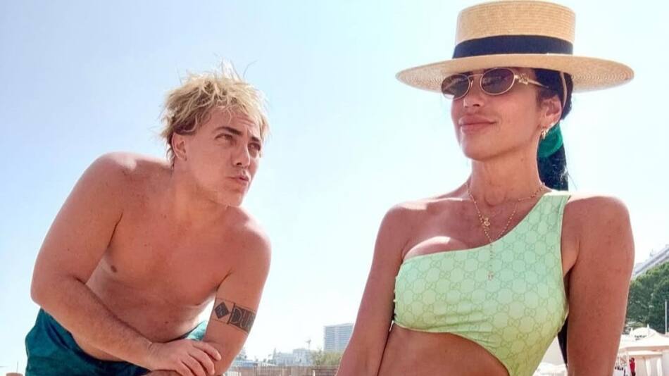 Cristian Castro y su novia Mariela Sánchez. Foto: Instagram.