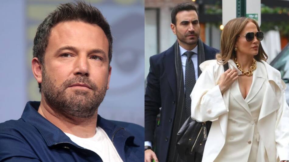 Ben Affleck, Jennifer Lopez y Brett Goldstein.