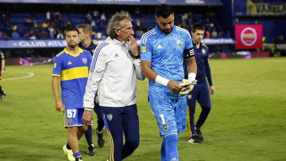 Fernando Gayoso y Sergio Romero. Foto: X @la12tuittera