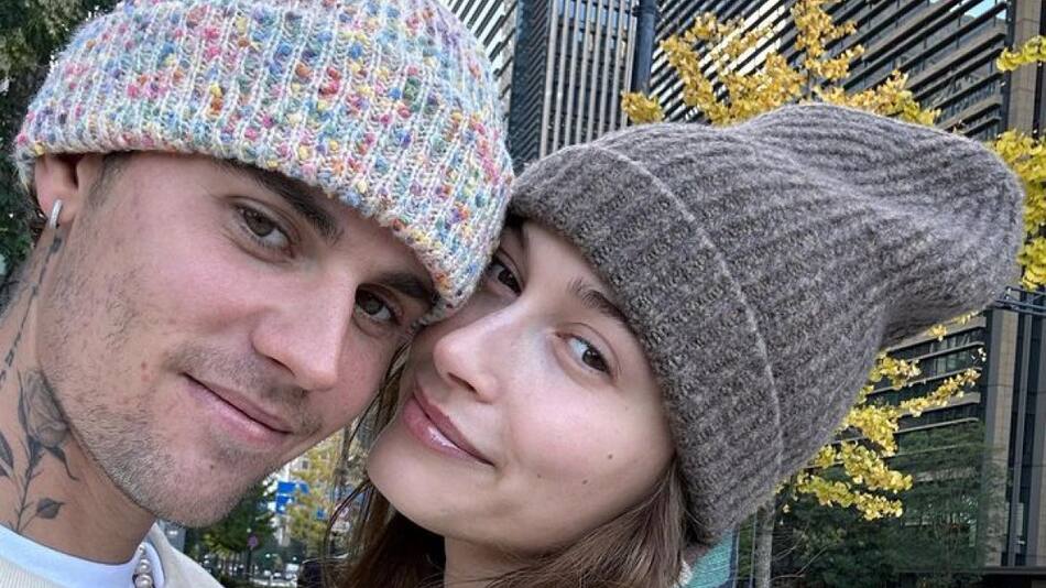 Justin Bieber y Hailey Baldwin. Foto: archivo.