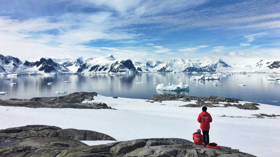 Glaciares e la Antártida. Foto: Unsplash.