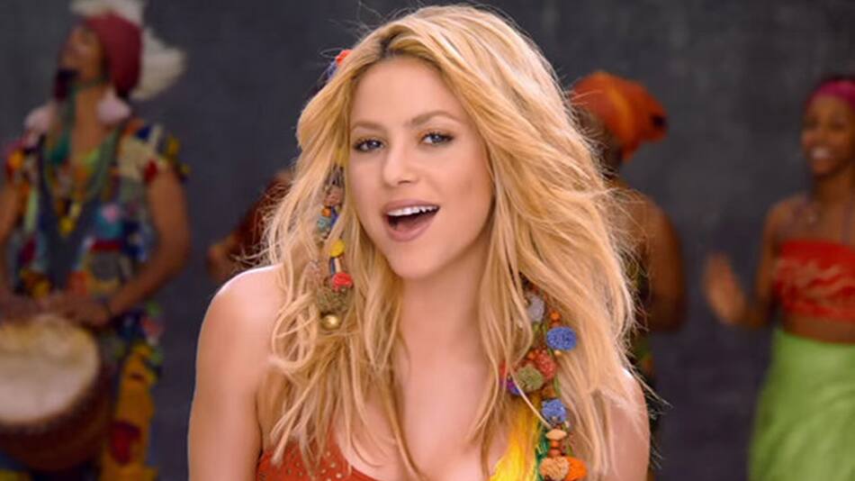 Shakira, Waka waka, canción del Mundial de Sudáfrica 2010. Foto: Captura