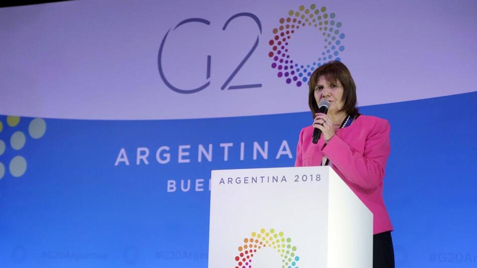 Patricia Bullrich, G20, NA