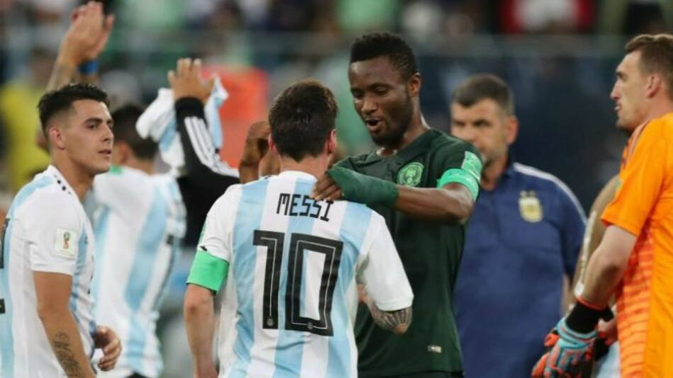 John Obi Mikel develó el plan para detener a Lionel Messi. Foto: NA.