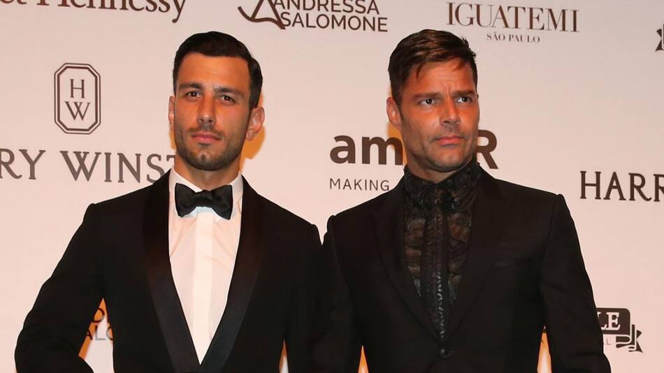 Ricky Martin y Jwan Yosef. Foto: archivo.