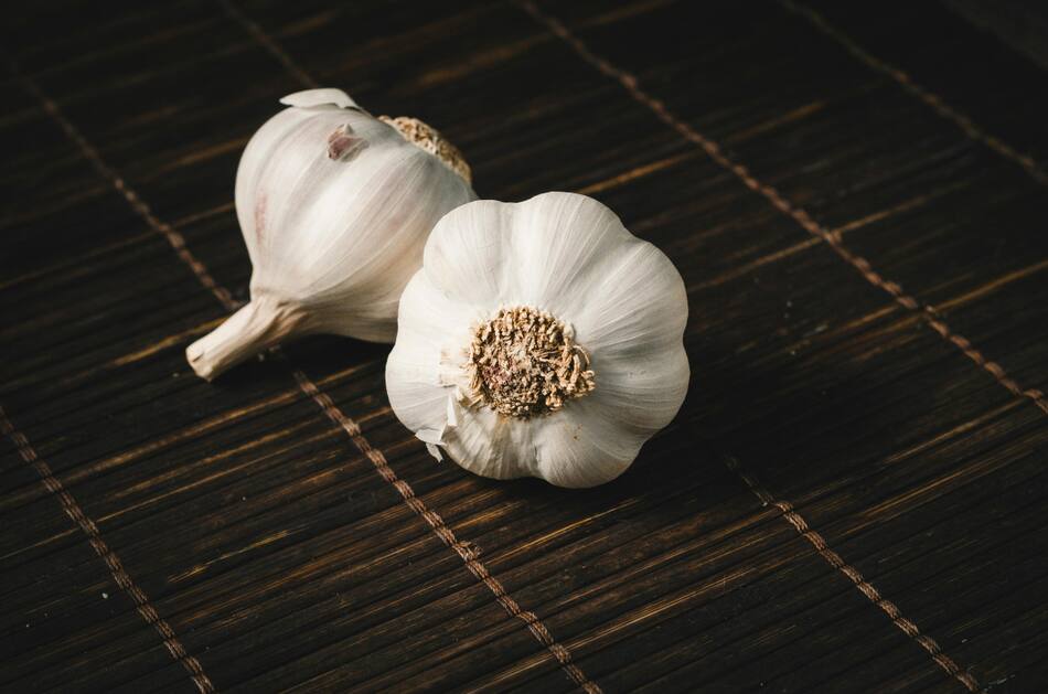 Ajo. Foto: Pexels.