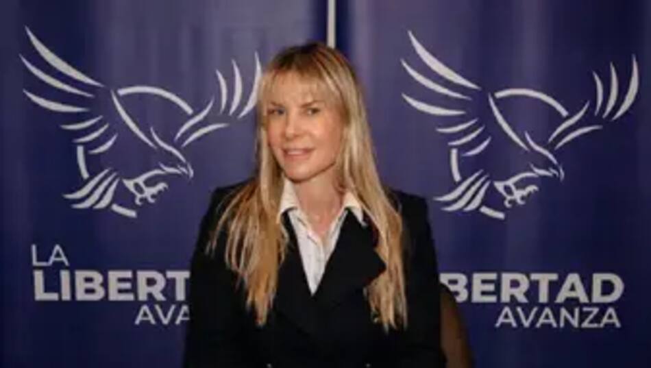 Karen Reichardt candidata de La Libertad AVanza en las elecciones