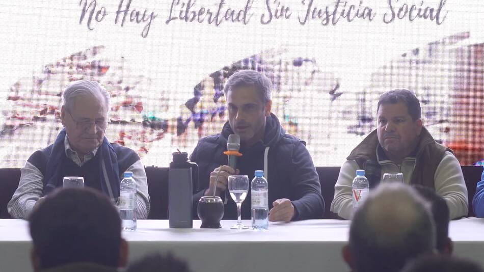 Candidato a diputado nacional por el Partido Justicialista, Guillermo Michel