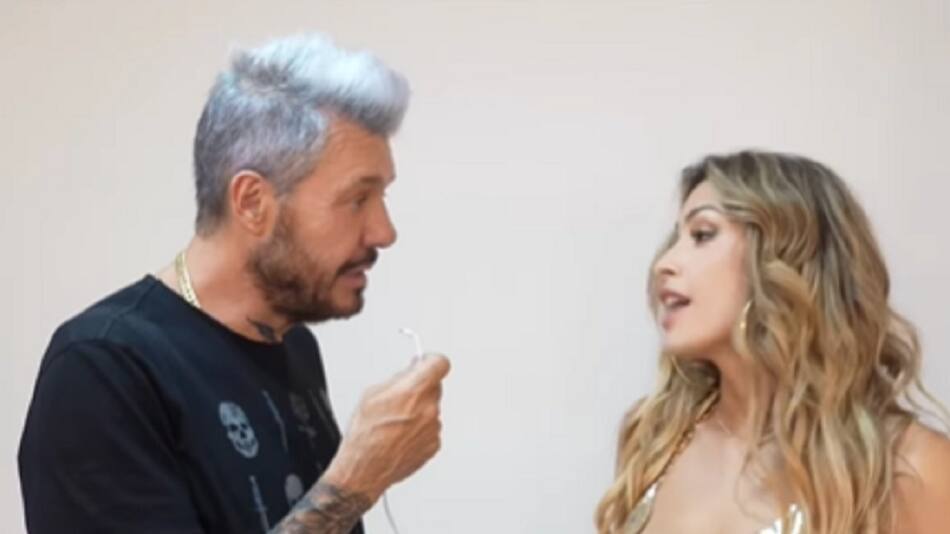 Marcelo Tinelli y Milett Figueroa. Foto: captura Instagram.