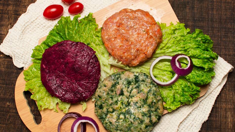 Cómo hacer hamburguesas proteicas de pollo y brócoli en 15 minutos.
