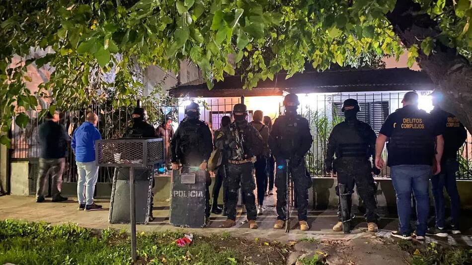 Operativo para detener al pedófilo más buscado del país. Foto: NA