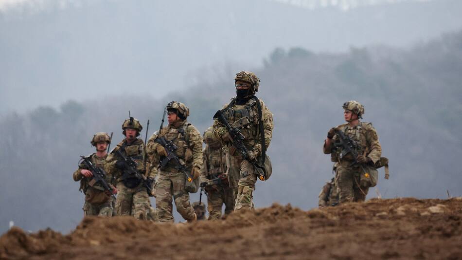 Soldados de Estados Unidos. Foto: Reuters/Kim Hong-Ji