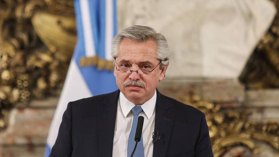 Alberto Fernández, presidente de Argentina, NA