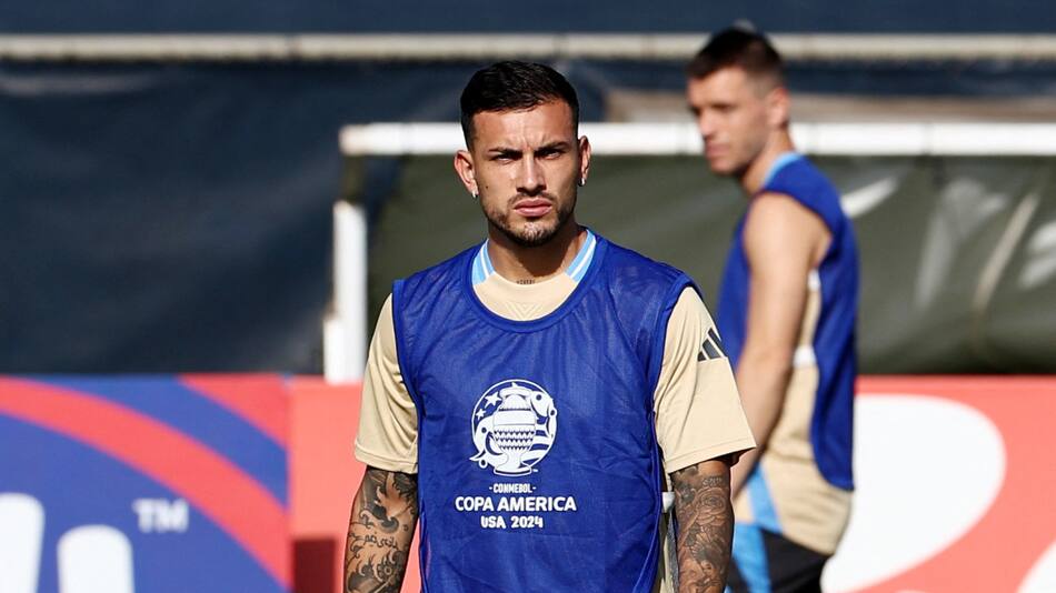 Leandro Paredes. Foto: NA/Agustín Marcarian.