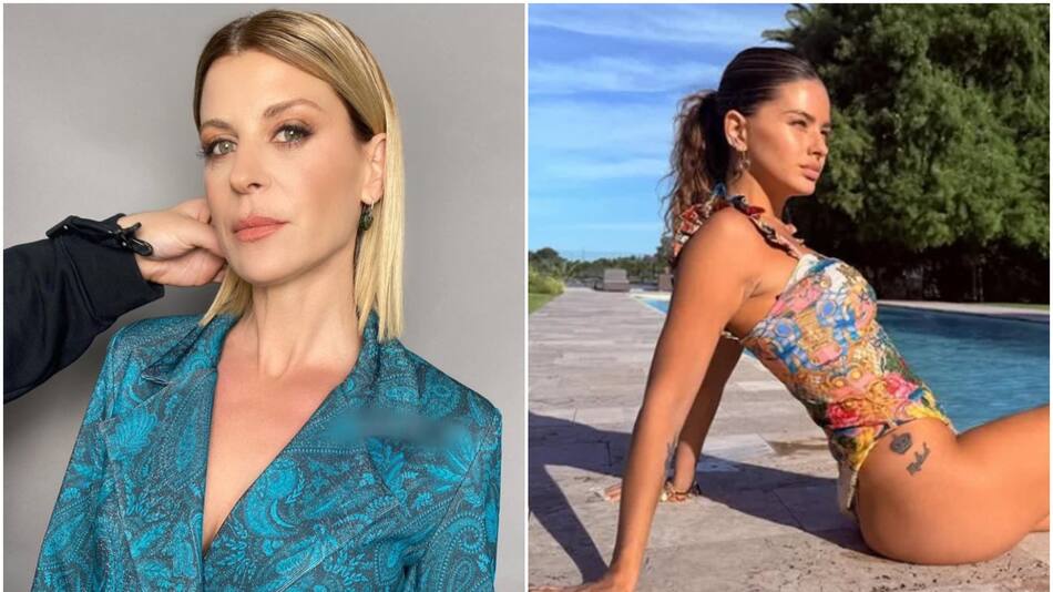 Eugenia Tobal y la China Suárez. Fotos: Instagram.