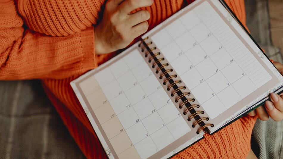 Calendario; feriado. Foto: Freepik.