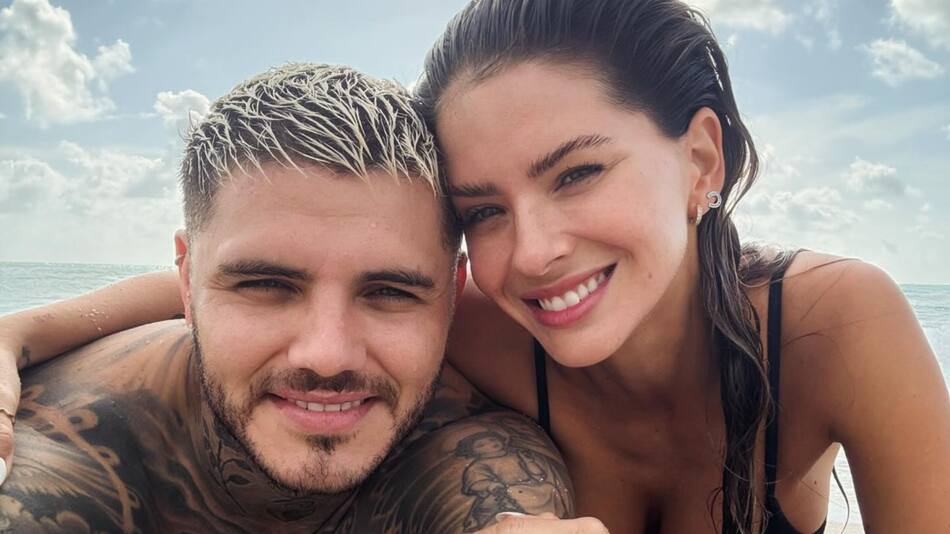 La China Suárez y Mauro Icardi. Foto: Instagram.