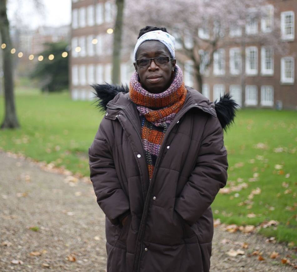 Madre de la pequeña Ella Adoo-Kissi-Debrah. Fuente: X