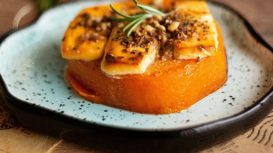 Calabaza gratinada.