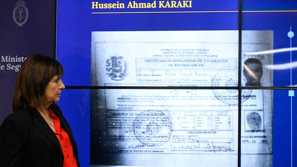 Patricia Bullrich reveló la identidad del jefe de Hezbollah en Latinoamérica. Foto: Reuters.
