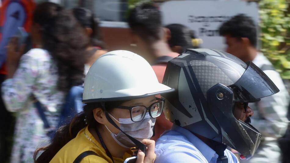 Alerta por un brote del virus metapneumovirus humano. Foto: EFE.