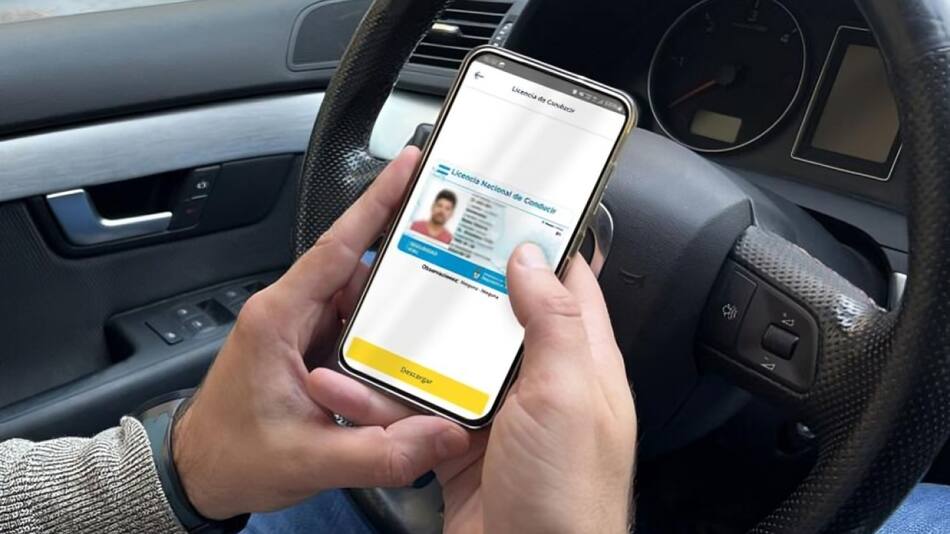 Licencia de conducir digital. Foto: Buenos Aires Ciudad.