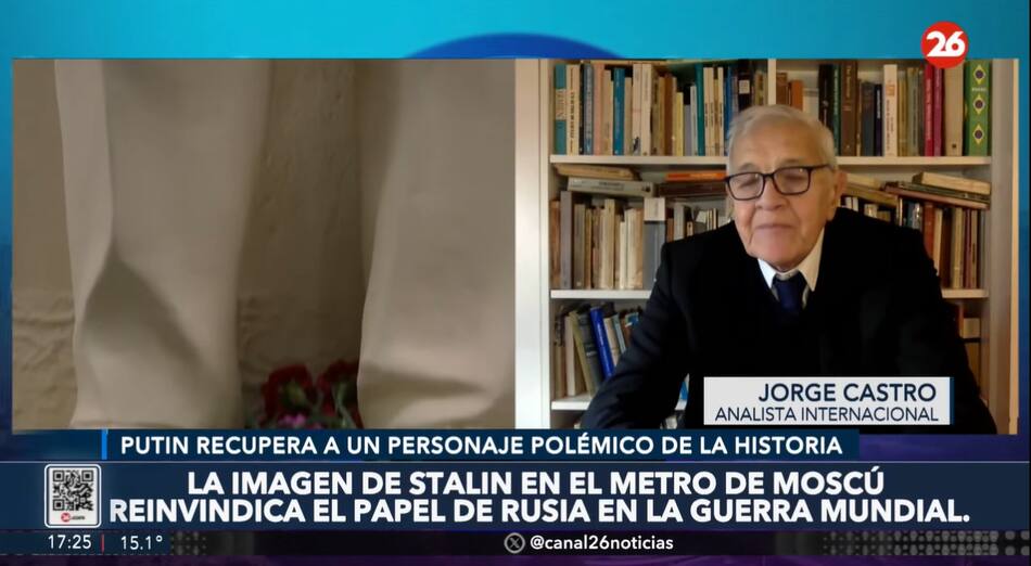 Jorge Castro en 26 PM.