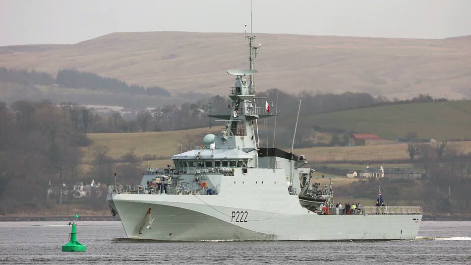 El HMS Forth fue asignado como patrullero de las Islas Malvinas en 2020.