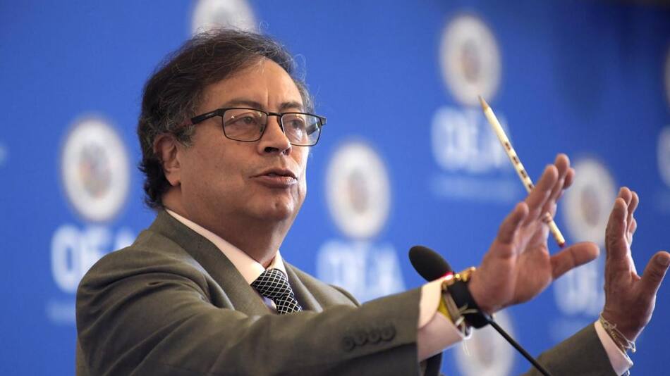 Gustavo Petro, presidente de Colombia. Foto: EFE