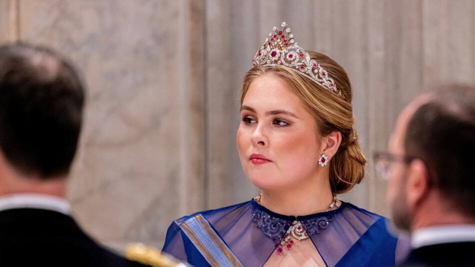 Princesa Amalia de Países Bajos. Foto: Reuters.