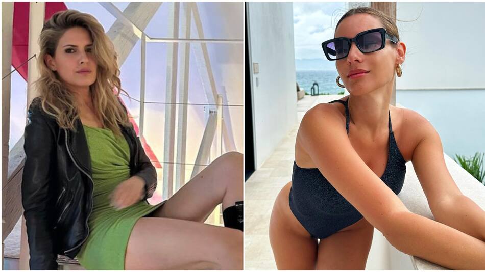 Isabel Macedo y Pampita. Fotos: Instagram.