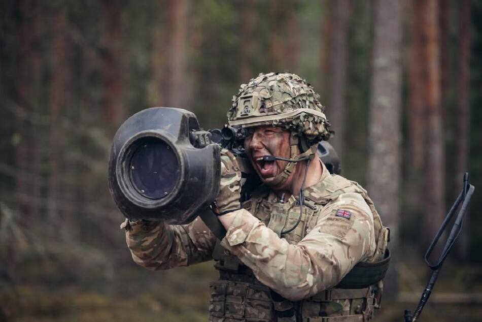 Soldado británico. Foto: Armada del Reino Unido