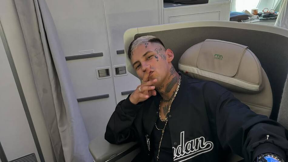 L-Gante se mostró en redes tras el fallo de la Justicia. Foto Instagram @lgante_keloke