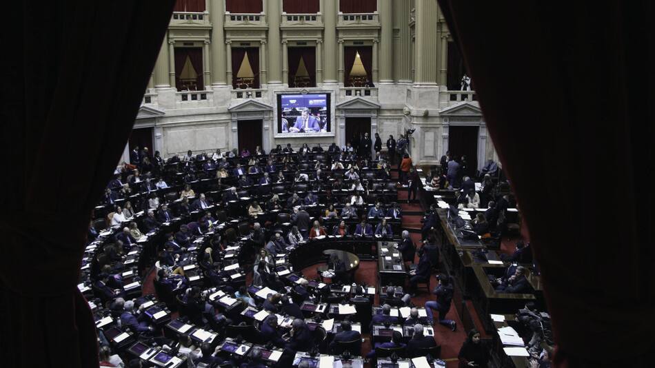 Se cayó la sesión en la Cámara de Diputados. Foto: NA.