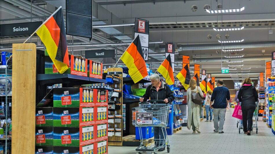 Supermercado en Alemania.