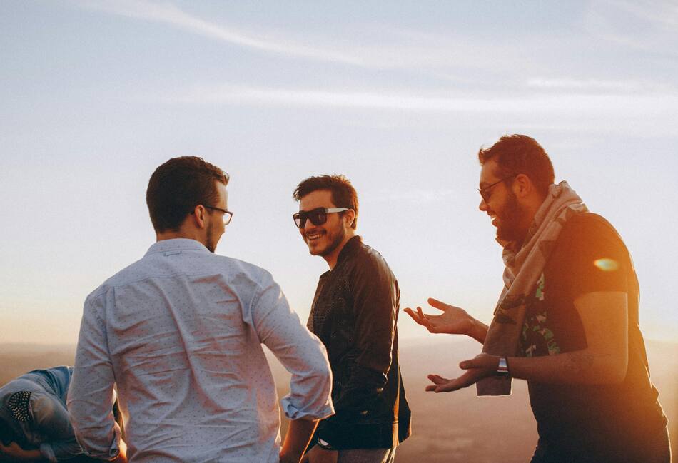 Amigos, amistad. Foto: Pexels.