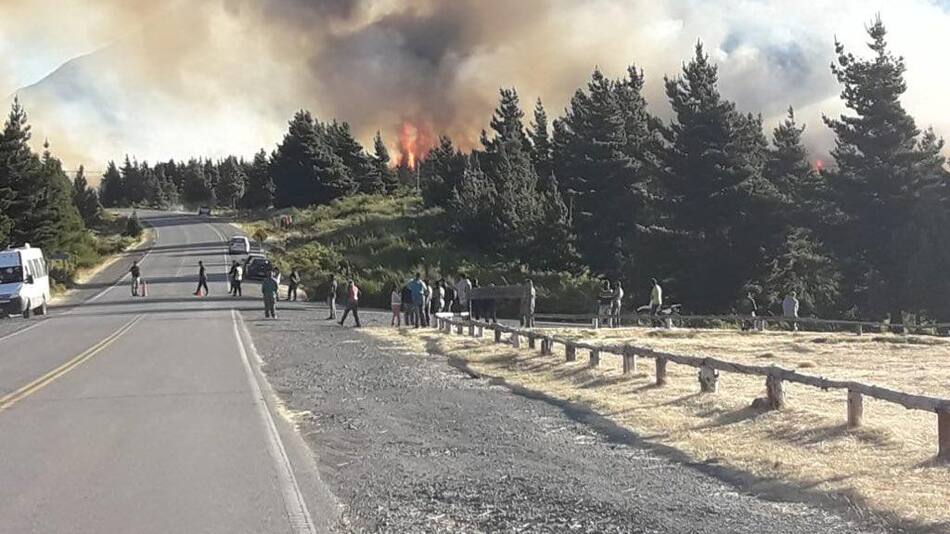 Incendio Epuyén - Chubut