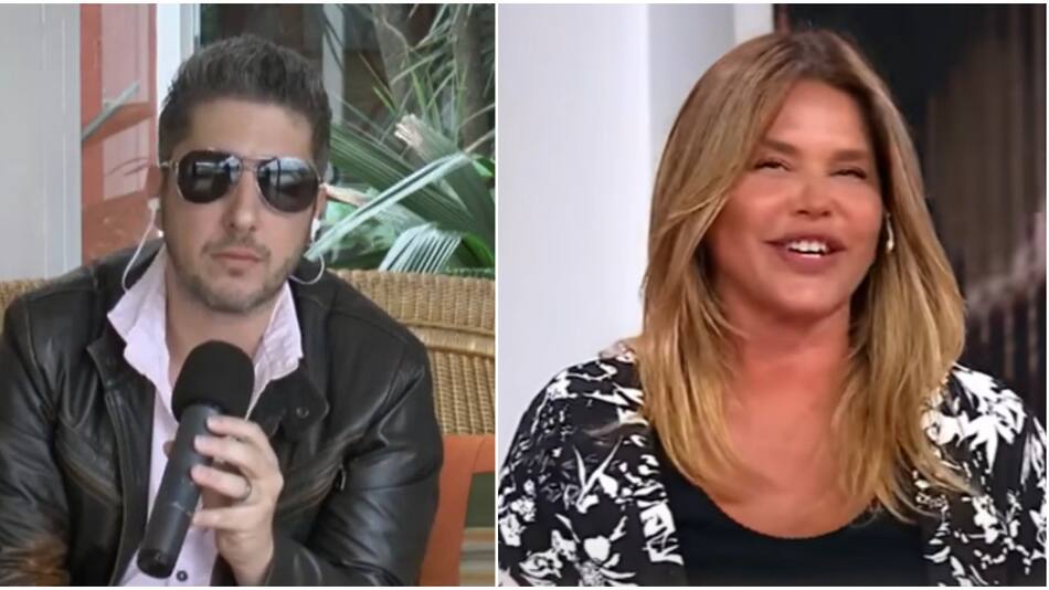 Jey Mammon y Nazarena Vélez. Fotos: captura eltrece y América TV.