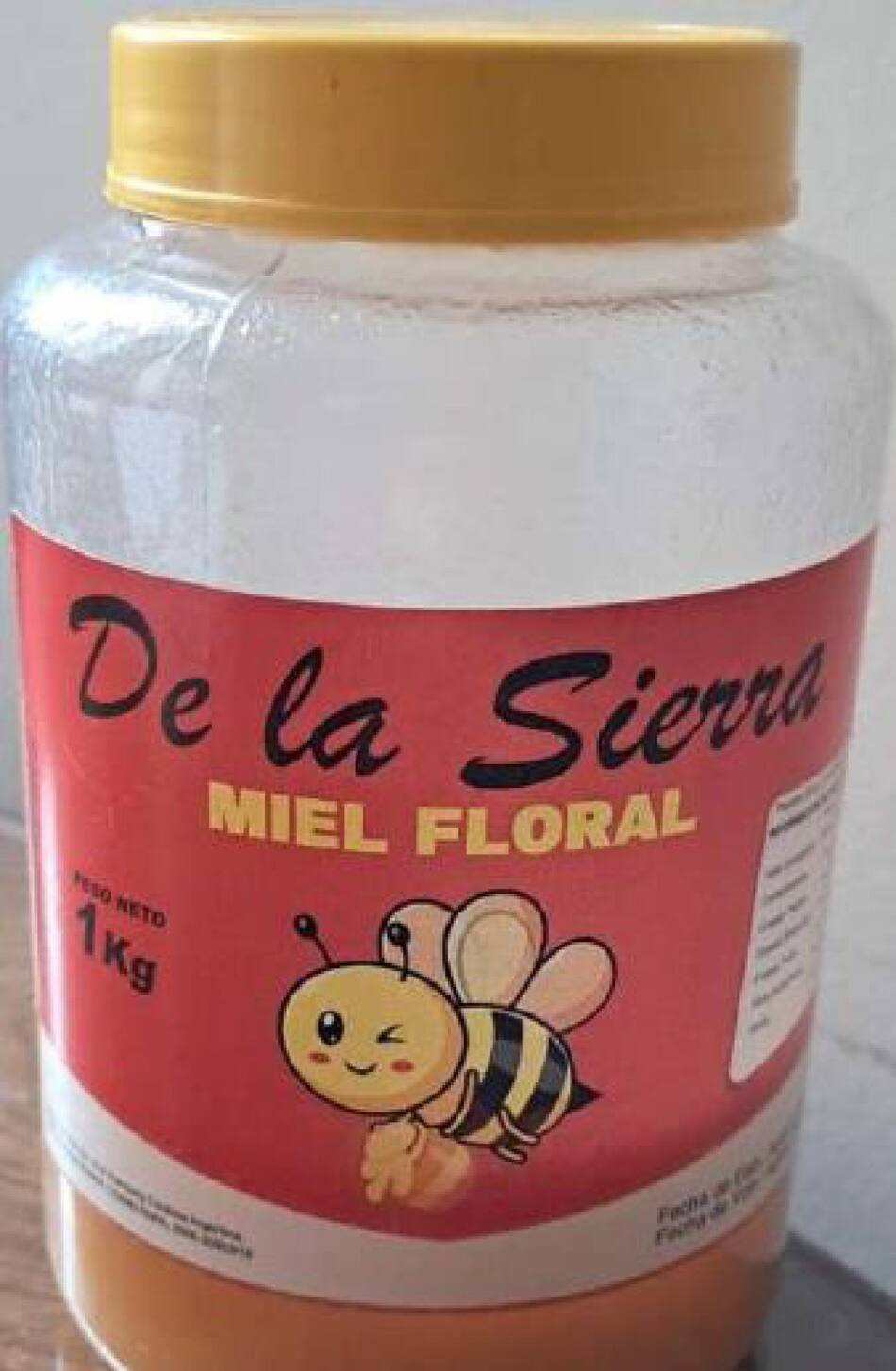 Miel floral, marca "De la Sierra". Foto: ANMAT.