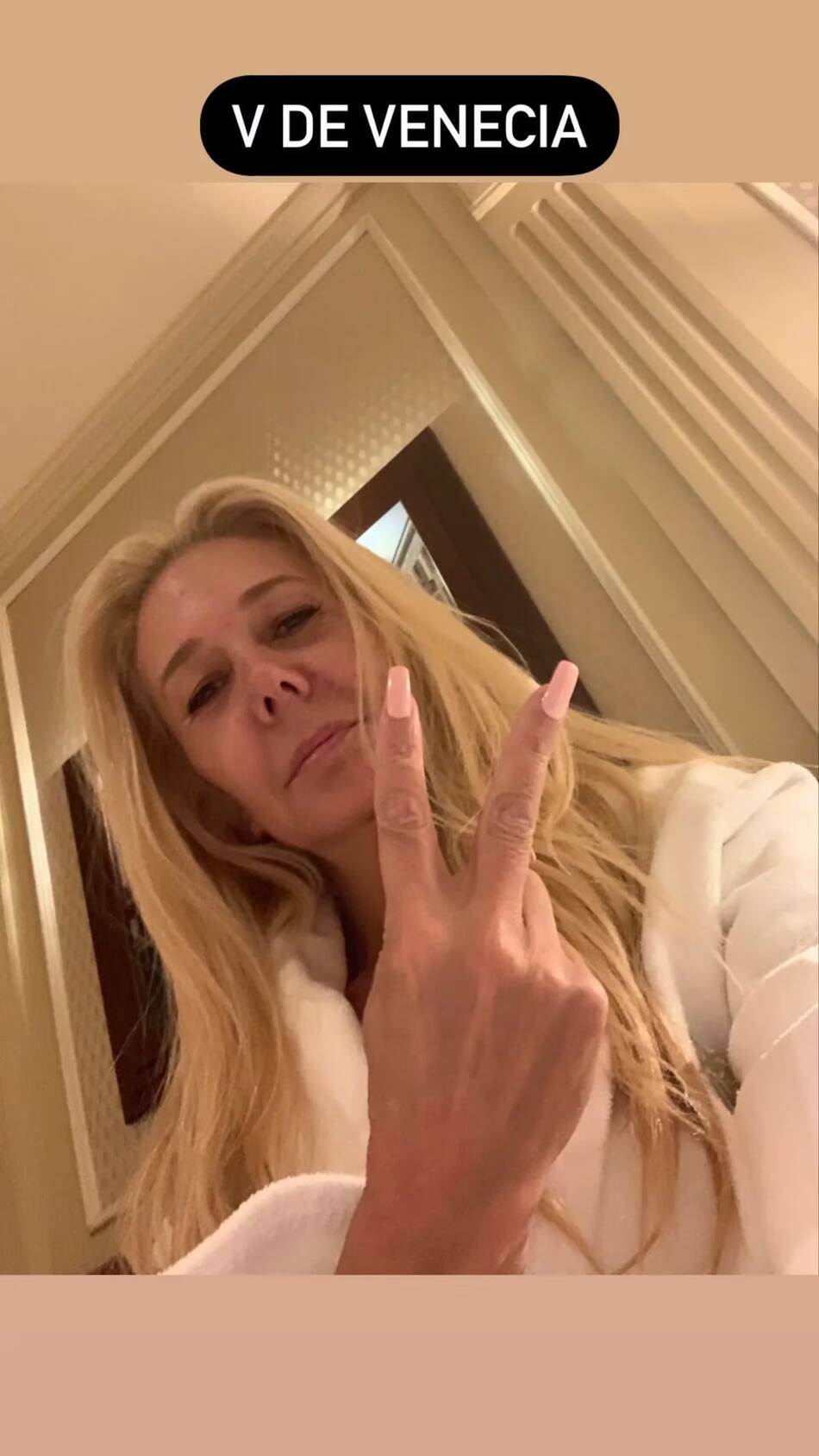 El posteo de Mariana Nannis. Foto: Instagram @mariananannis_