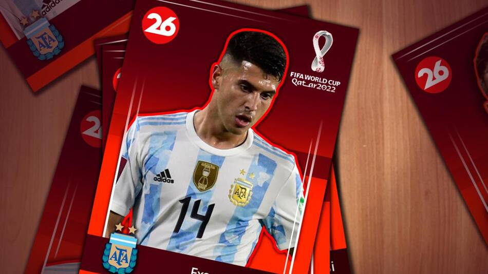 Mundial Qatar 2022, Canal 26, perfil, Exequiel Palacios