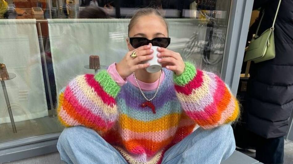 Prendas vintage en tendencia.