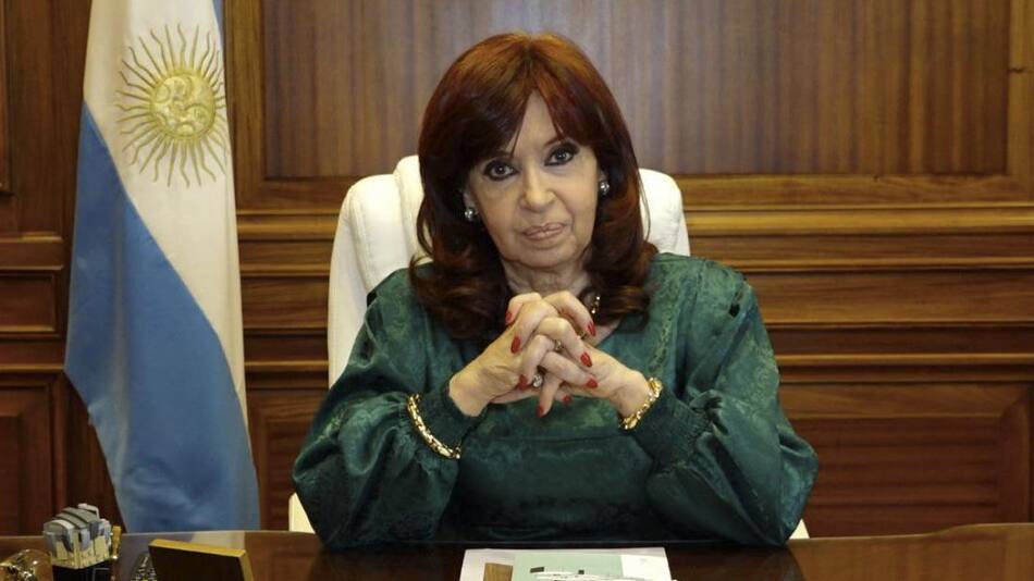 Cristina Fernández de Kirchner, vice presidenta de Argentina, NA