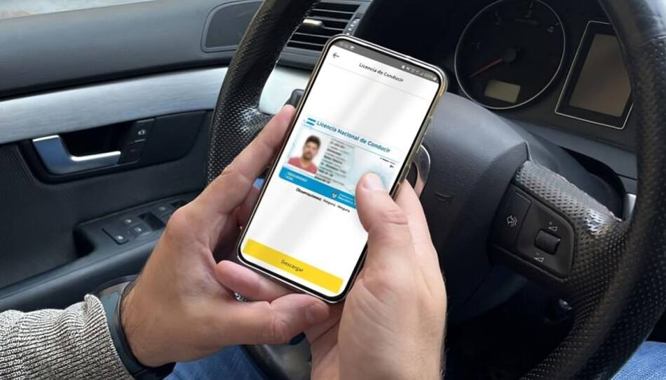 Licencia de conducir digital. Foto: Buenos Aires Ciudad.