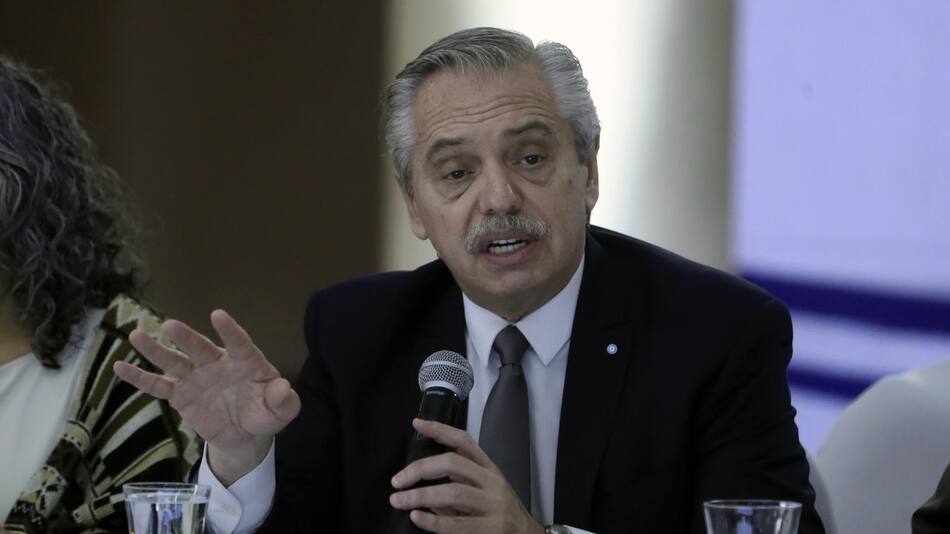 Alberto Fernández, expresidente de la Nación. Foto: EFE.
