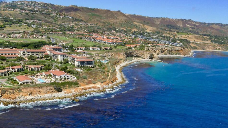 Una ciudad se estaría deslizando 10 cm por semana. Foto: Facebook: The Palos Verdes Peninsula