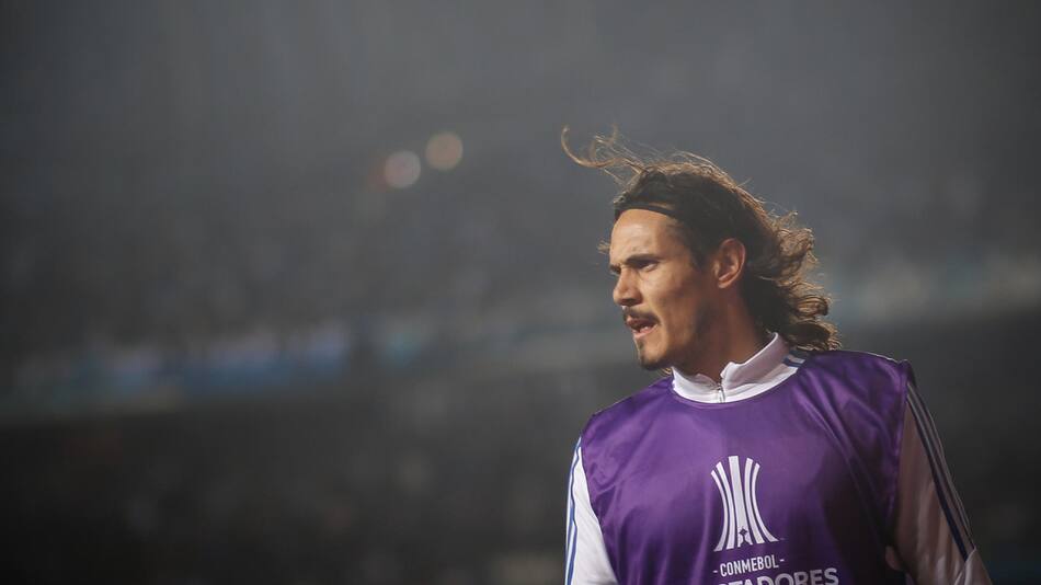 Edinson Cavani. Foto: EFE.