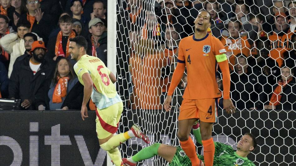 España se lo empató a Holanda sobre la hora. Foto: Reuters/Fabian Bimmer